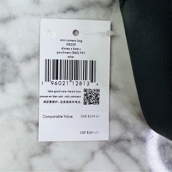 Disney X Kate Spade New York Mini Dalmatians Camera Bag Crossbody - Picture 10 of 11
